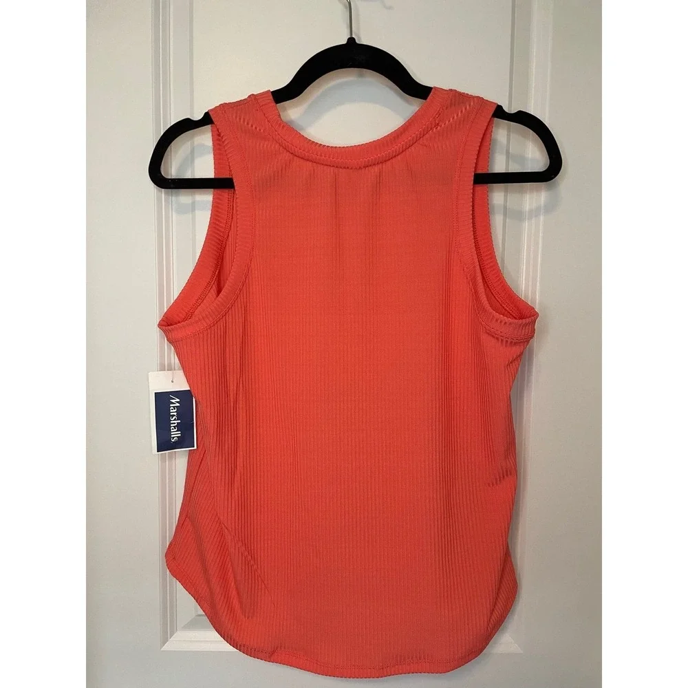 RBX - Ribbed Cropped Athletic Tank - Picture 5 of 5